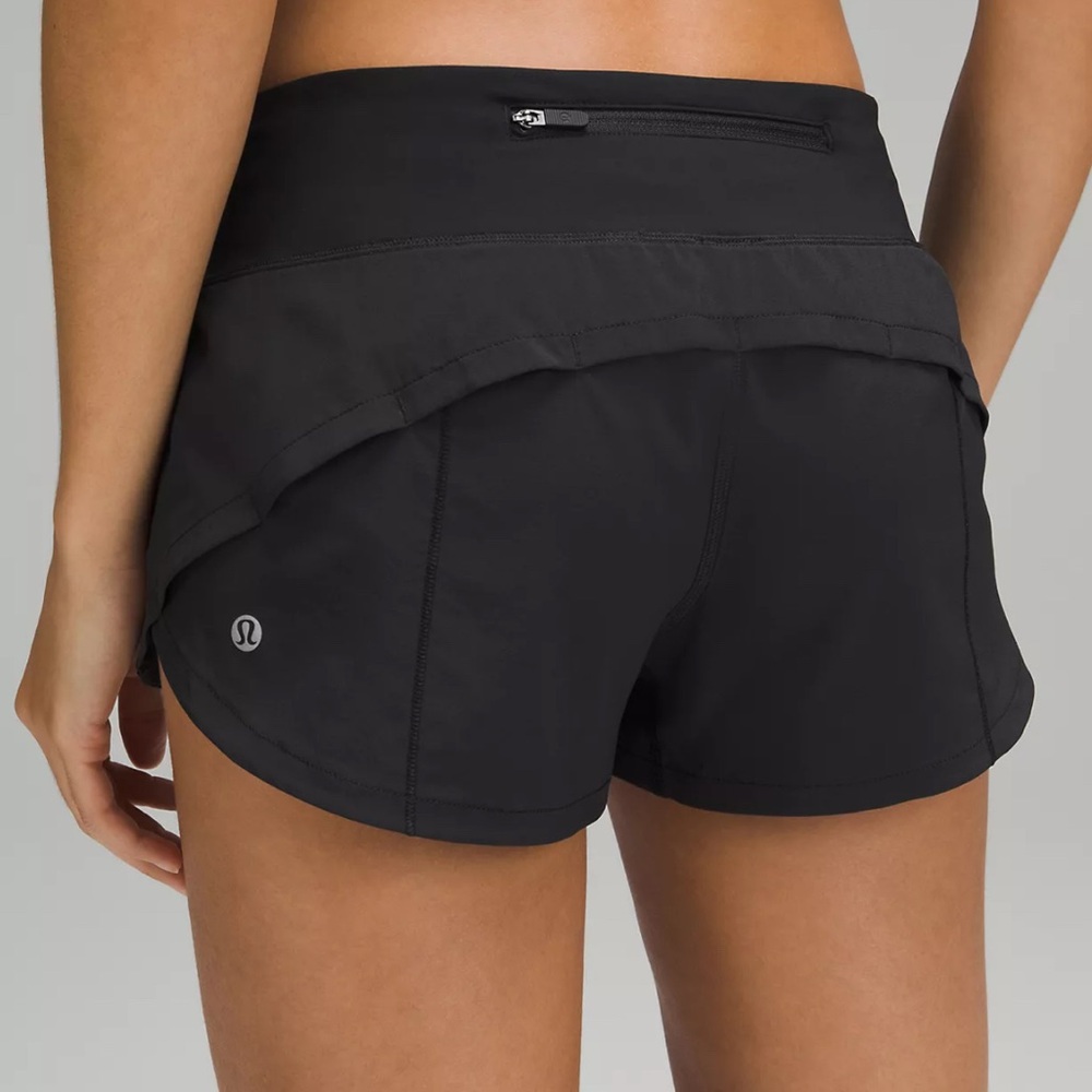 Lululemon Speed Up Black Athletic Shorts